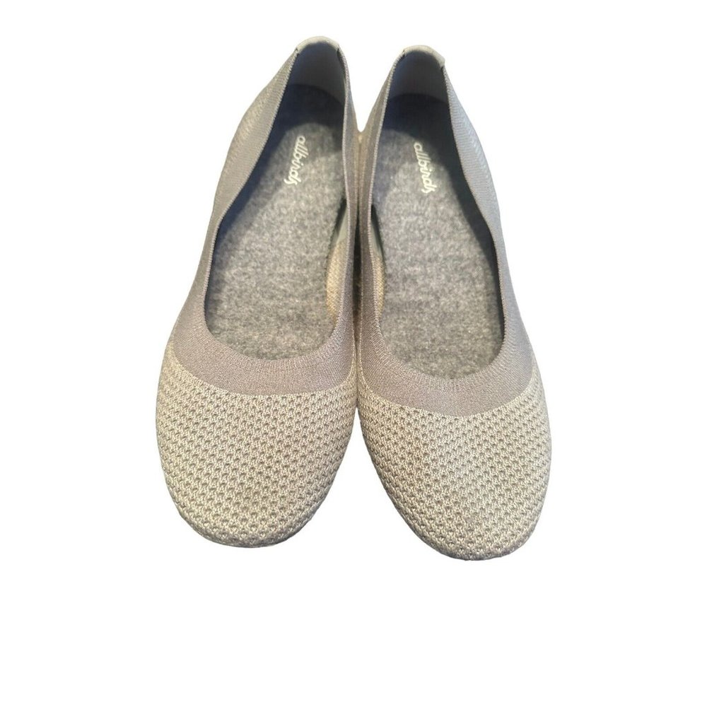 Allbirds‎ Tree Breezers Knit Ballet Flats Shoes Women’s Size 10 Gray